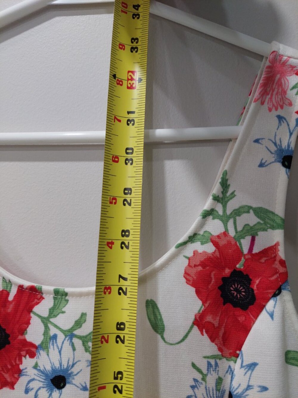 Divided by H&M White Midi Poppy Dress Size 6/4 - Picture 3 of 8